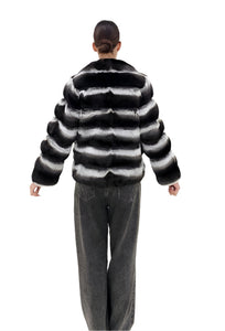 2025-2026 Fall Winter collection Natural Ombre Chinchilla