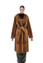 Load image into Gallery viewer, 2025-2026 Fall Winter collection Mahogany Mink  Trench
