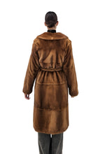 Load image into Gallery viewer, 2025-2026 Fall Winter collection Mahogany Mink  Trench