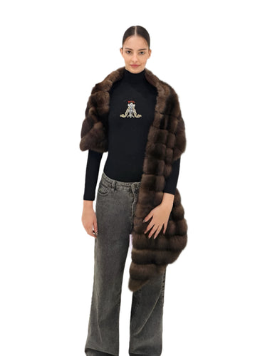 2025-2026 Fall Winter collection Barguzin Sable Shawl