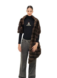 2025-2026 Fall Winter collection Barguzin Sable Shawl
