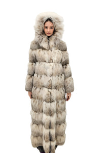 2025-2026 Fall Winter collection Full length Lynx with the hood