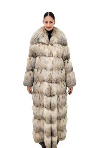 2025-2026 Fall Winter collection Full length Lynx with the hood