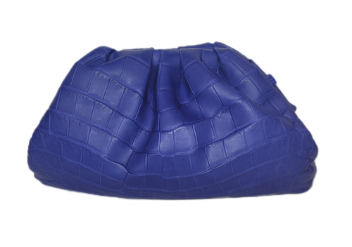 Pleated Crocodile clutch