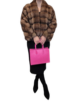 Load image into Gallery viewer, Natural Barguzin Sable in Tortorra color with Chevron sleeves  2025 Collection