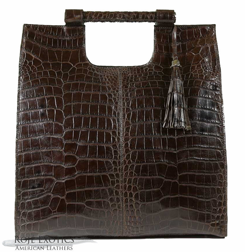 Brown Alligator Resort bag